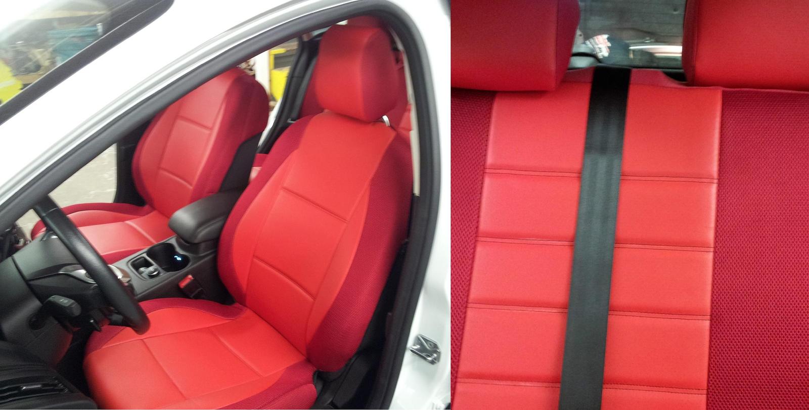 FULL SET (FRONT & BACK) LEATHERETTE Seat Covers - Image 3