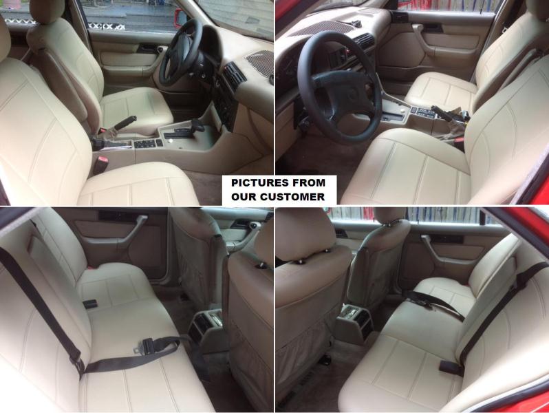 FULL SET (FRONT & BACK) - LEATHERETTE FULL COVER Seat Covers - Image 15