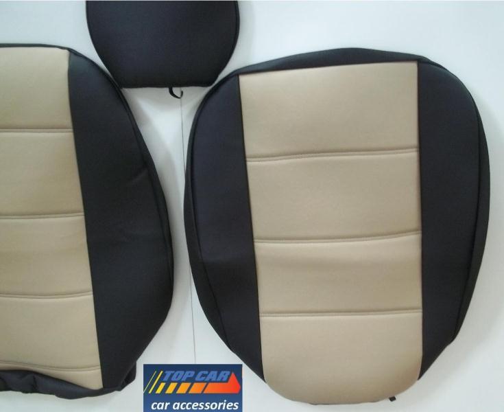 FULL SET (FRONT & BACK) - LEATHERETTE FULL COVER Seat Covers - Image 7