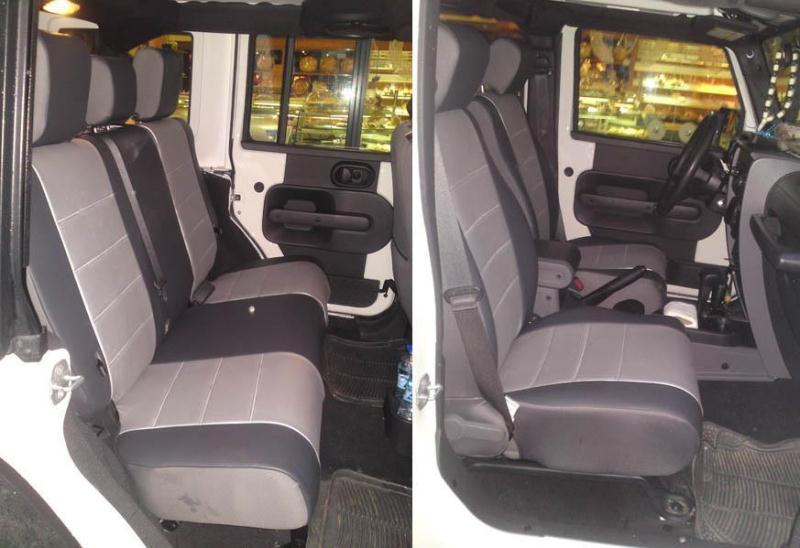 FULL SET (FRONT & BACK) - LEATHERETTE FULL COVER Seat Covers - Image 10