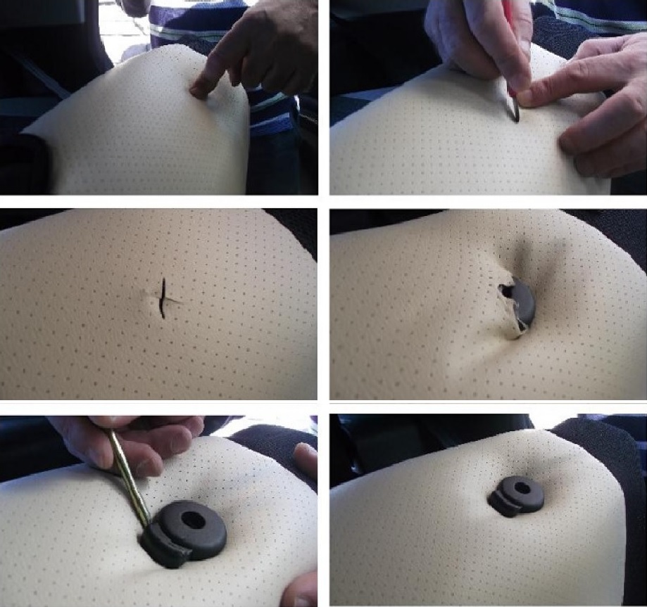 LEATHERETTE & CARBON-like fiber full covered CAR SEAT COVERS - Image 9