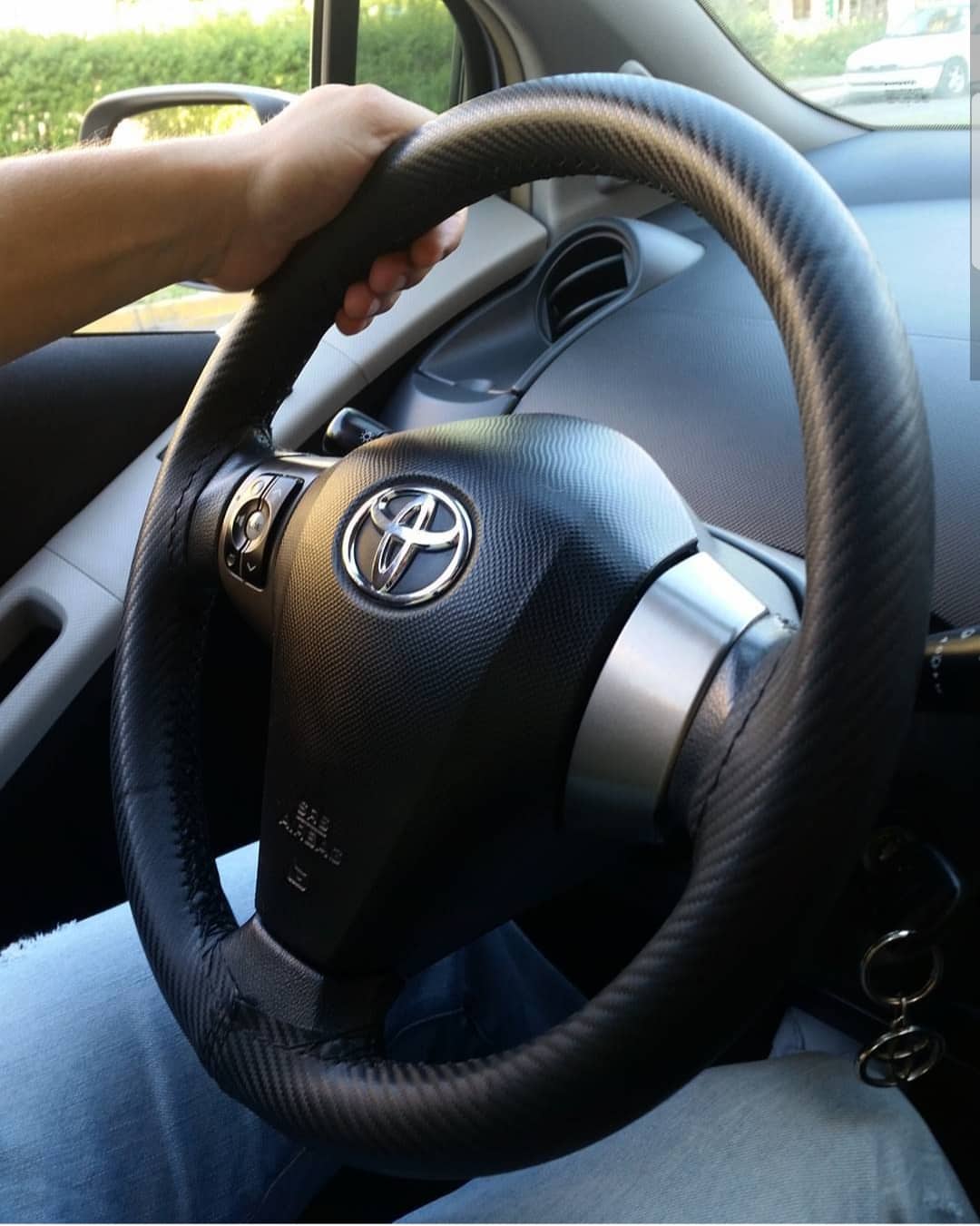 Carbon Fiber Steering Wheel Cover