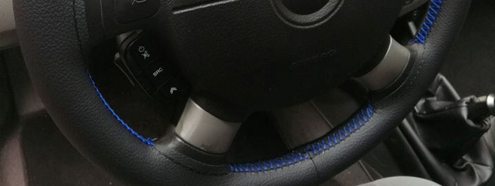 Artificial leather Steering Wheel Cover - Image 9