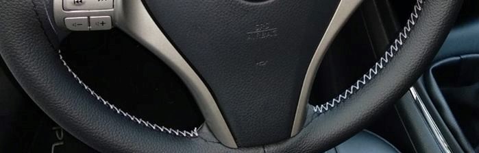 Artificial leather Steering Wheel Cover - Image 8