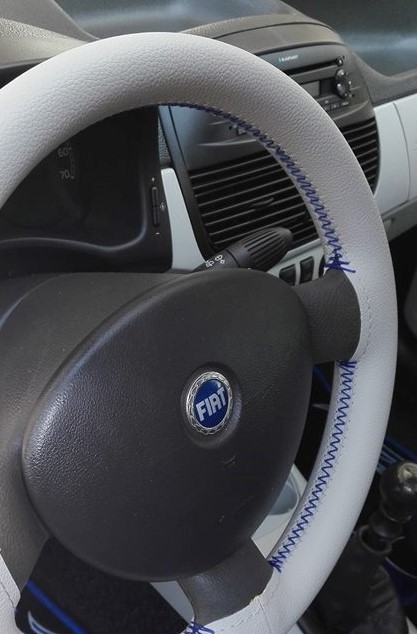 Artificial leather Steering Wheel Cover - Image 12
